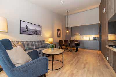 Turistsenteret – The Lodge Trysil B 320 – 3 soveværelser, 6 senge, 77m2 – The Lodge Trysil