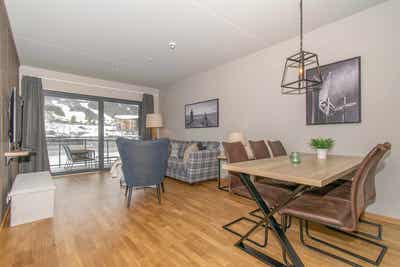 Turistsenteret – The Lodge Trysil B 222 – 2 soveværelser, 4 senge, 60m2 – The Lodge Trysil