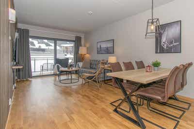 Turistsenteret – The Lodge Trysil B 122 – 2 soveværelser, 4 senge, 60m2 – The Lodge Trysil