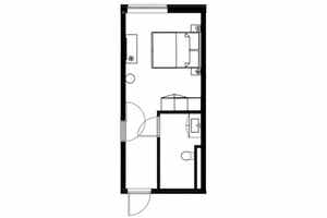 Hemsedal Skisenter – SKISTAR LODGE SUITES HOTEL – 0 soveværelser, 2 senge, 22m2 – SkiStar Lodge Hemsedal Hotel