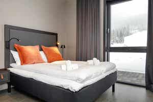 Hemsedal Skisenter – VALLE FAMILY SUITES 1109 SKI VIEW – 2 soveværelser, 6 senge, 60m2 – SkiStar Lodge Hemsedal Valle Family