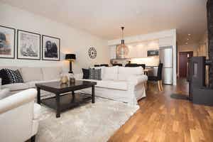 Lindvallen – Ski Apartment 2B – 3 soveværelser, 8 senge, 83m2 – Ski Apartments Lindvallen