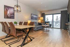 Turistsenteret – The Lodge Trysil B 125 – 2 soveværelser, 4 senge, 60m2 – The Lodge Trysil