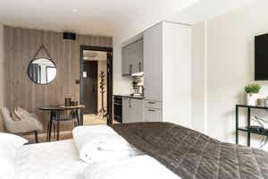 Hemsedal Skisenter – Fjellandsbyen Hemsedal Studio A306 – 0 soveværelser, 2 senge, 24m2 – Fjellandsbyen Studio